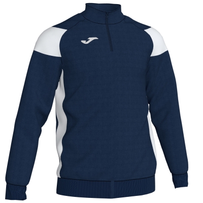 Bluza de trening Joma Crew III bleumarin inchis-alb