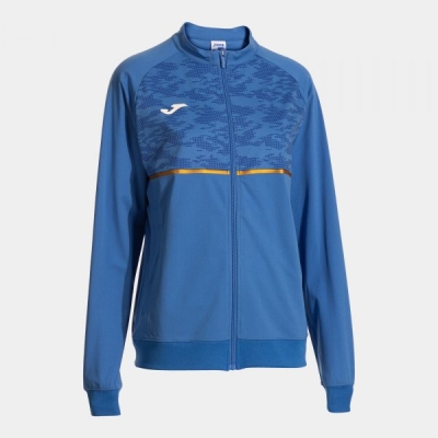 Bluza de trening Joma Record III cu fermoar Royal albastru roial