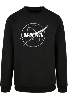 Bluza maneca lunga NASA - Galaxy negru Merchcode