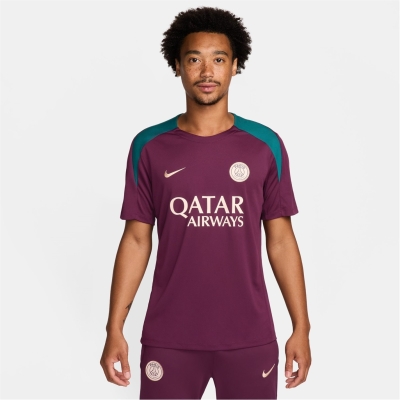 Bluza sport STRIKE DRILL TOP Nike Paris Saint Germain 2024 2025 pentru adulti rosu