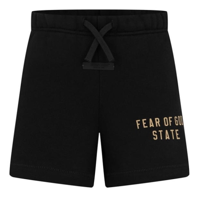 Bluze Pantaloni scurti FEAR OF GOD ESSENTIALS Soccer Juniors negru