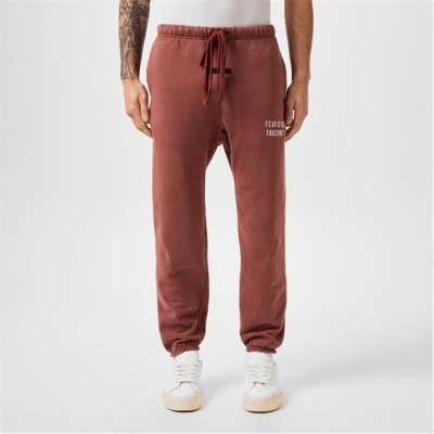 Bluze Pantaloni sport FEAR OF GOD ESSENTIALS Heavy Fraternity rosu inchis