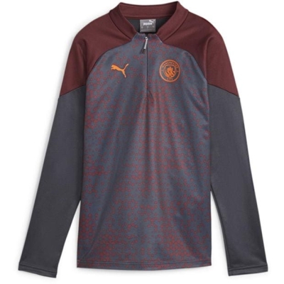 Bluze Puma Mcfc antrenament W Drill Top pentru femei strong gri