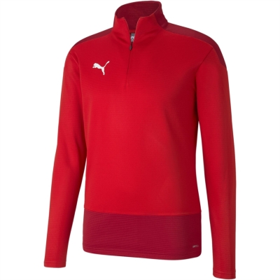 Bluze Puma Teamgoal 23 antrenament quarter cu fermoar pentru Barbati pum.red chi.