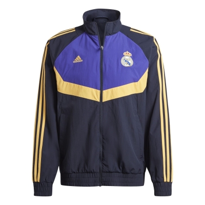 Bluze trening adidas Real Madrid Woven mov