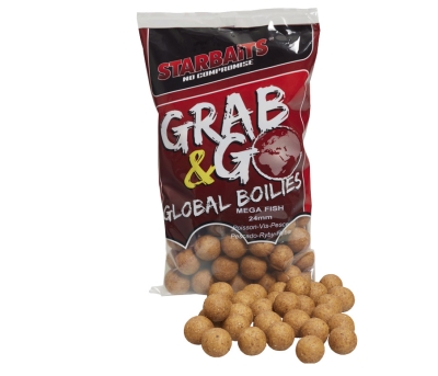 BOILIES G&G GLOBAL MEGA FISH 24MM 1KG STARBAITS