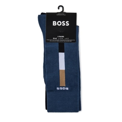 Boss Boss 2p Rs Iconic cu dungi 10267131 0 albastru