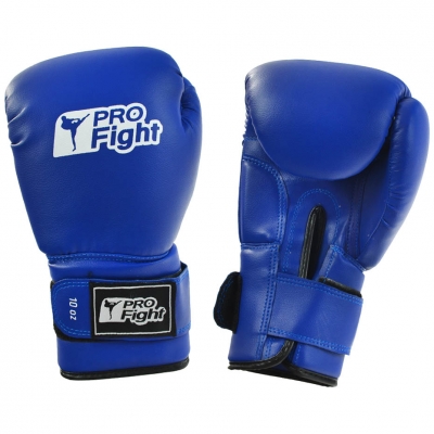 Manusi de box PROFIGHT PVC albastru