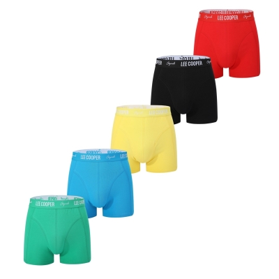 Boxeri Lee Cooper Cooper Essential Trunk 5-. pentru Barbati multicolor