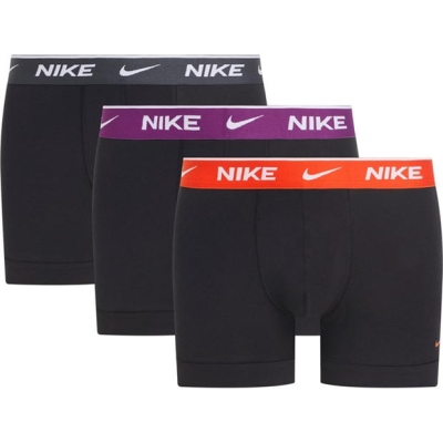 Boxeri Set de 3 Nike Everyday bumbac pentru Barbati negru mov