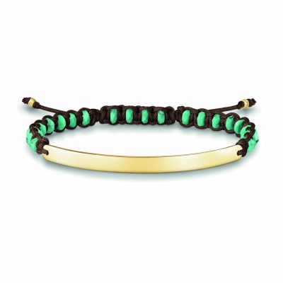 Bratari THOMAS SABO 005689617L19v pentru Femei green, auriu