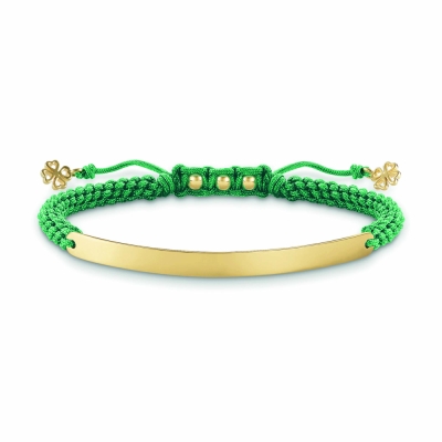 Bratari THOMAS SABO A00618486L19v pentru Femei green, auriu