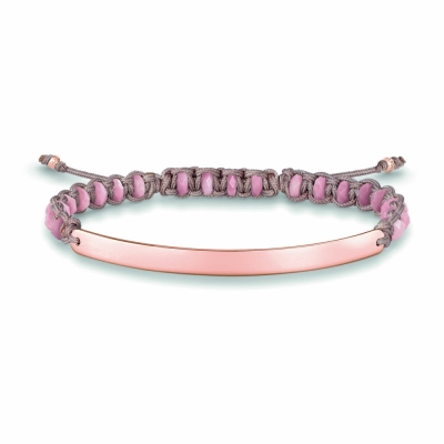 Bratari THOMAS SABO LBA00548939L2 pentru Femei rose, roz auriu