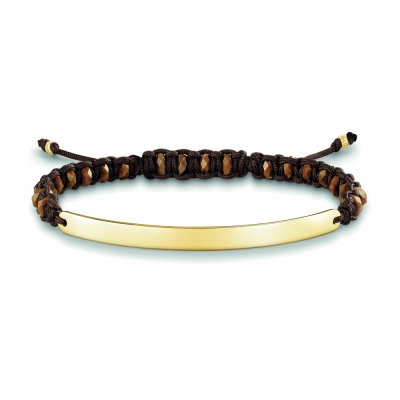 Bratari THOMAS SABO LBA00568942L2 pentru Femei brown, auriu