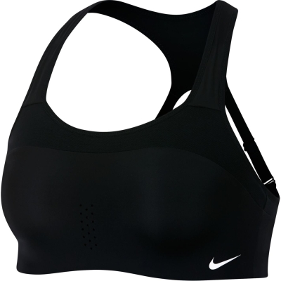 Bustiera sport Nike Alpha High-Support pentru femei negru alb