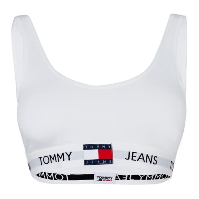 Bustiera Tommy Hilfiger Tommy Bodywear Unlined alb