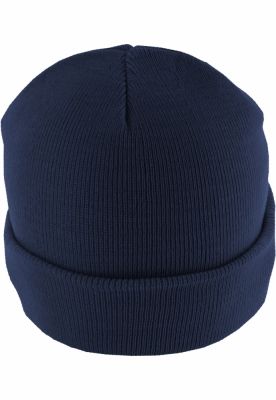 Caciula Beanie Basic Flap bleumarin MasterDis