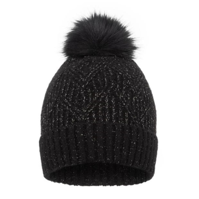 Caciula Beanie Biba Biba tricot negru