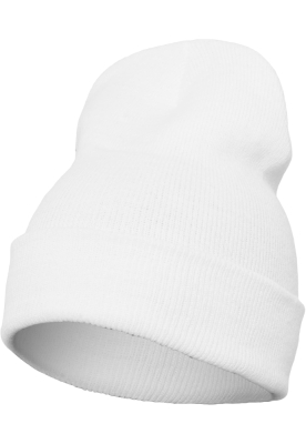 Caciula Beanie Heavyweight Long alb Flexfit