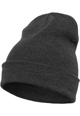 Caciula Beanie Heavyweight Long gri carbune Flexfit