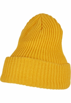 Caciula Beanie Rib auriu Flexfit