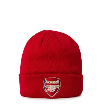 Caciula Beanie Team Arsenal Juniors rosu alb