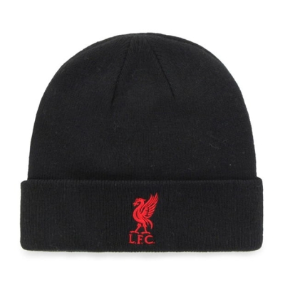 Caciula Beanie Team LFC pentru copii negru rosu