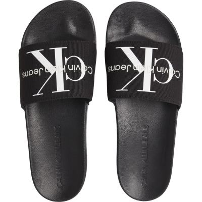 Calvin Klein Jeans Calvin Klein Jeans Monogram Slide negru