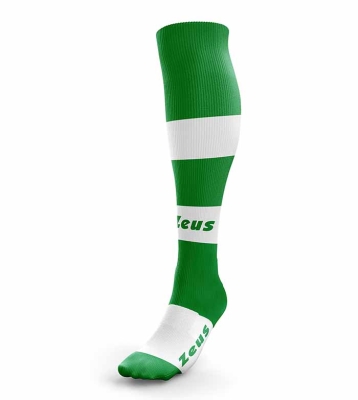 Jambiere fotbal CALZA PARMA Zeus verde alb