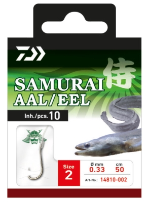 CARLIG SAMURAI EEL NR 1 10BUC PL marime DAIWA