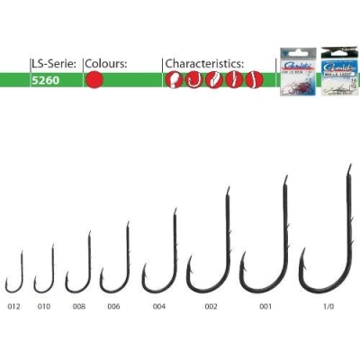 CARLIGE FORJATE 2 SPINI LS-5260R 25B PL,nr 4 GAMAKATSU