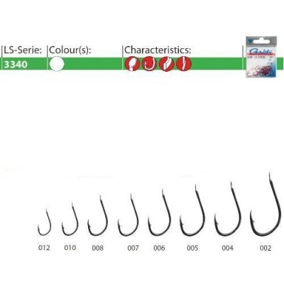 CARLIGE FORJATE LS-3340N NI 25BUC PL, nr 10 GAMAKATSU