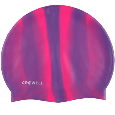 Casca inot silicon Crowell Multi Flame Violet-roz Col.05