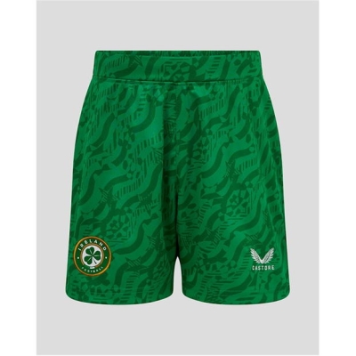 Pantaloni scurti Castore Ireland Third 2024 pentru copii verde