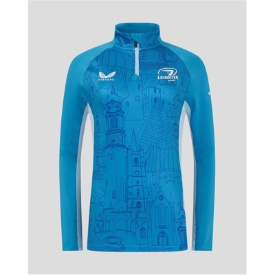 Castore Leinster Matchday Quarter cu fermoar 2024 2025 pentru femei med albastru