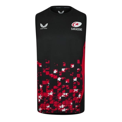 Castore Saracens Matchday Vest 2024 2025 pentru adulti gri