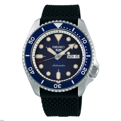 Ceas AUTOMATIC MAN SEIKO SRPD71K2 argintiu negru albastru