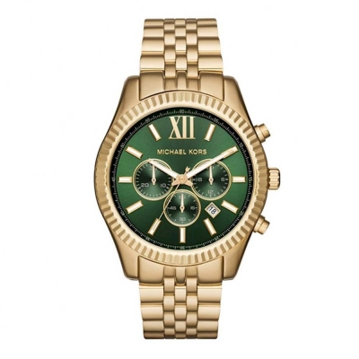 Ceas QUARTZ MAN MICHAEL KORS MK8446 auriu verde