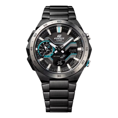 Ceas SOLAR MAN CASIO ECB2200DD1AEF negru