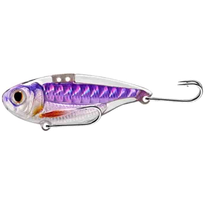 CICADA SONIC SHAD BLADE BAIT 5,5CM 14G VIOLET negru BACK LIVE TARGET