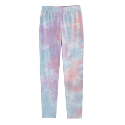 Colanti Fabric TieDye for pentru copii mov roz