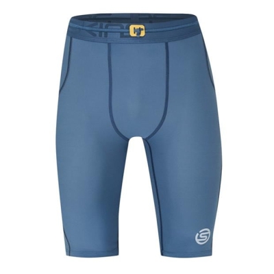 Pantaloni scurti Skins Sr3 Half Performance pentru Barbati albastru