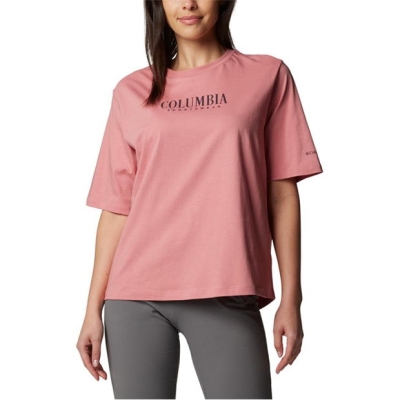 Columbia Cascade Tee pentru femei roz