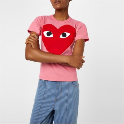 COMME DES GARCONS PLAY Big Heart T- Shirt roz