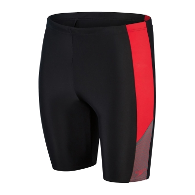 Pantaloni inot Speedo Speedo Dive Splice Aquashorts pentru Barbati negru rosu