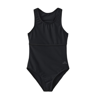 Costum de Inot Slazenger LYCRA® XTRA LIFE™ Racer Back pentru fete negru