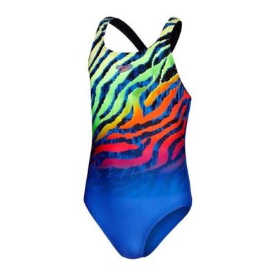 Costum de Inot Speedo Medalist albastru verde