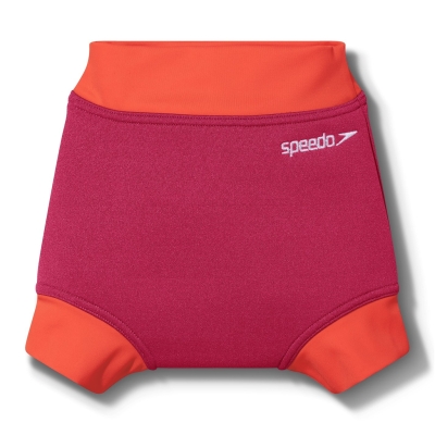 Costum inot pentru scutec Speedo Learn To Swim roz coral