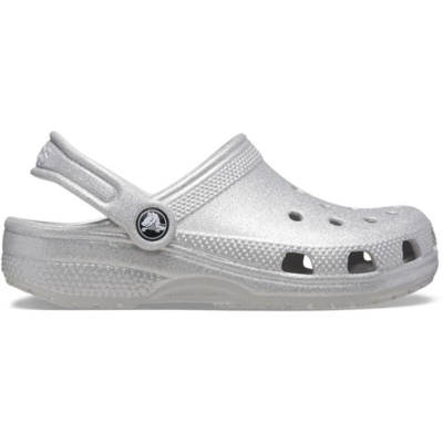 Crocs Cls GlitterClg copii argintiu glitter