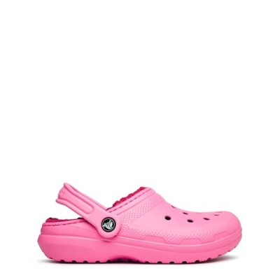 Crocs clasic cu captuseala copii taffy roz